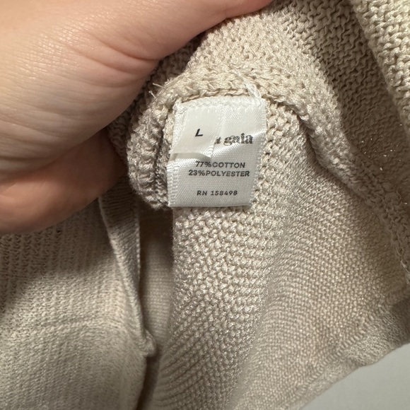 NWT Cult Gaia Off White Annabel Knit Mini Dress Size Large - Picture 7 of 8